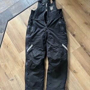 Women’s HJC Black Snow Bib Overalls